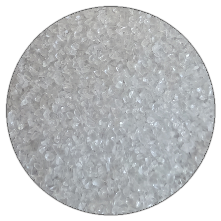 Type V granulated plastic blast media