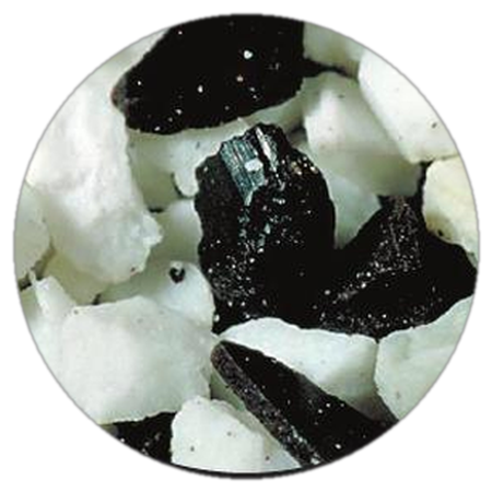 Type II granulated plastic blast media